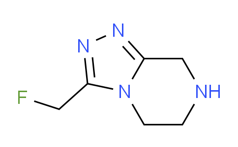 CAS No. 1263214-76-1, 3-(fluoromethyl)-5H,6H,7H,8H-[1,2,4]triazolo[4,3-a]pyrazine