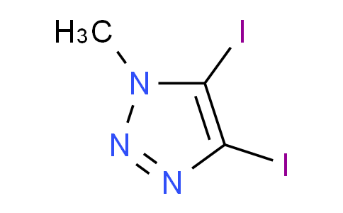 CAS No. 1248676-71-2, 4,5-diiodo-1-methyl-triazole
