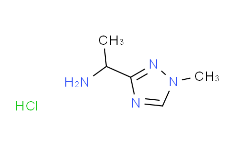 CAS No. 1798001-98-5, 1-(1-methyl-1,2,4-triazol-3-yl)ethanamine;hydrochloride