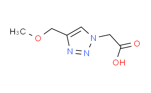 CAS No. 1596337-38-0, 2-[4-(methoxymethyl)-1H-1,2,3-triazol-1-yl]acetic acid