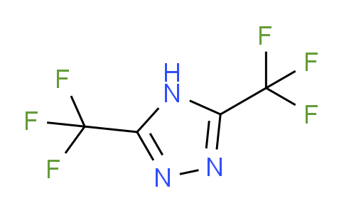 CAS No. 709-62-6, 3,5-bis(trifluoromethyl)-4H-1,2,4-triazole