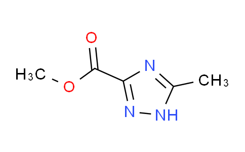 CAS No. 31100-31-9, methyl 5-methyl-1H-1,2,4-triazole-3-carboxylate