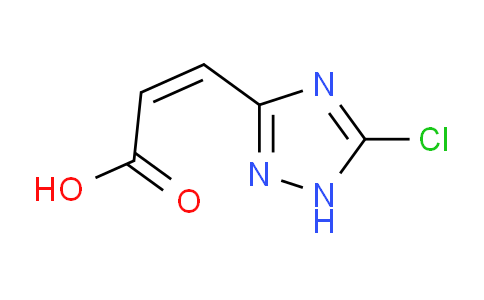 CAS No. 1322627-52-0, (2E)-3-(3-chloro-1H-1,2,4-triazol-5-yl)prop-2-enoic acid