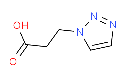 CAS No. 4332-45-0, 3-(1H-1,2,3-triazol-1-yl)propanoic acid