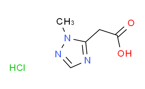CAS No. 1803604-10-5, 2-(1-methyl-1H-1,2,4-triazol-5-yl)acetic acid hydrochloride