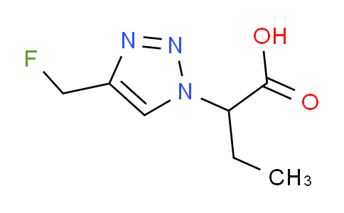 CAS No. 1992992-00-3, 2-[4-(fluoromethyl)-1H-1,2,3-triazol-1-yl]butanoic acid