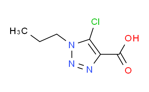 CAS No. 1432747-15-3, 5-chloro-1-propyl-1H-1,2,3-triazole-4-carboxylic acid