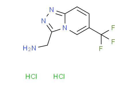 CAS No. 1049717-07-8, 1-[6-(trifluoromethyl)-[1,2,4]triazolo[4,3-a]pyridin-3-yl]methanamine dihydrochloride
