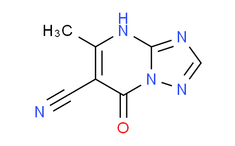 CAS No. 89975-58-6, 5-methyl-7-oxo-4H,7H-[1,2,4]triazolo[1,5-a]pyrimidine-6-carbonitrile