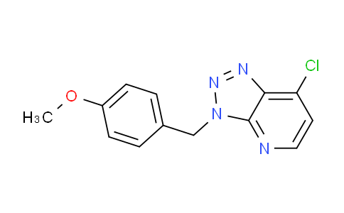 CAS No. 2088850-51-3, 7-chloro-3-[(4-methoxyphenyl)methyl]-3H-[1,2,3]triazolo[4,5-b]pyridine