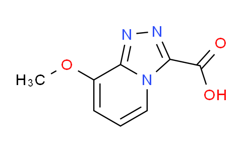 CAS No. 1159833-08-5, 8-methoxy-[1,2,4]triazolo[4,3-a]pyridine-3-carboxylic acid