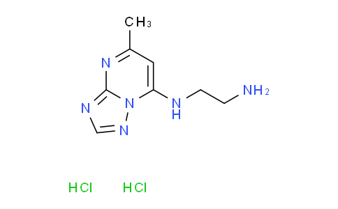 CAS No. 1235441-22-1, N1-{5-methyl-[1,2,4]triazolo[1,5-a]pyrimidin-7-yl}ethane-1,2-diamine dihydrochloride