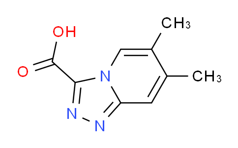 CAS No. 1159830-81-5, 6,7-dimethyl-[1,2,4]triazolo[4,3-a]pyridine-3-carboxylic acid