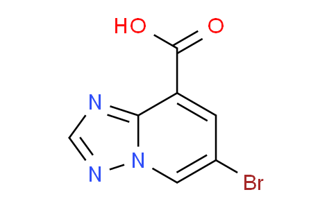 CAS No. 1899934-22-5, 6-bromo-[1,2,4]triazolo[1,5-a]pyridine-8-carboxylic acid