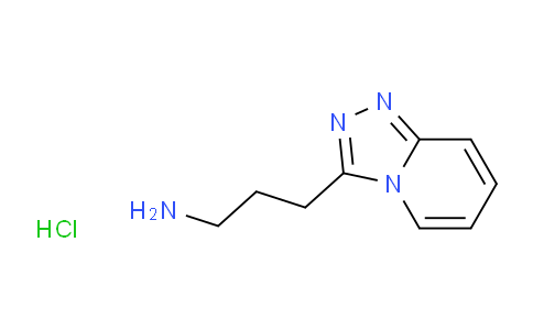 CAS No. 1224170-44-8, 3-{[1,2,4]triazolo[4,3-a]pyridin-3-yl}propan-1-amine hydrochloride