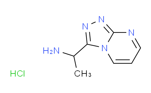 CAS No. 1384430-77-6, 1-{[1,2,4]triazolo[4,3-a]pyrimidin-3-yl}ethan-1-amine hydrochloride