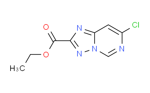 CAS No. 1375474-57-9, ethyl 7-chloro-[1,2,4]triazolo[1,5-c]pyrimidine-2-carboxylate
