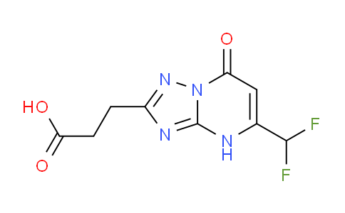 MC770064 | 1018151-04-6 | 3-[5-(difluoromethyl)-7-oxo-4H,7H-[1,2,4]triazolo[1,5-a]pyrimidin-2-yl]propanoic acid