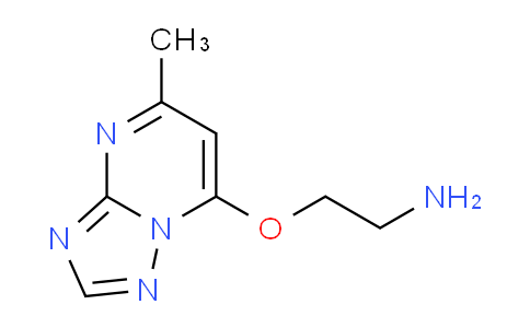 CAS No. 1248234-21-0, 2-({5-methyl-[1,2,4]triazolo[1,5-a]pyrimidin-7-yl}oxy)ethan-1-amine