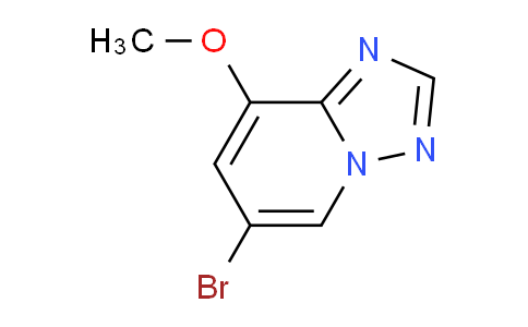 CAS No. 2171029-30-2, 6-bromo-8-methoxy-[1,2,4]triazolo[1,5-a]pyridine