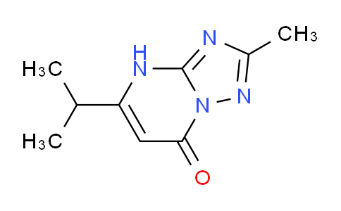 CAS No. 879624-32-5, 2-methyl-5-(propan-2-yl)-4H,7H-[1,2,4]triazolo[1,5-a]pyrimidin-7-one