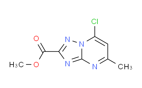 CAS No. 926269-31-0, methyl 7-chloro-5-methyl-[1,2,4]triazolo[1,5-a]pyrimidine-2-carboxylate