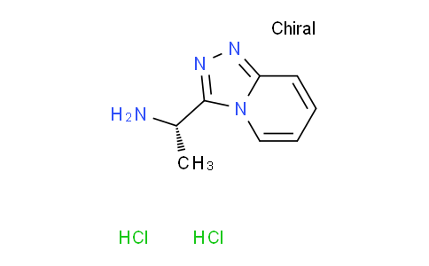 CAS No. 1212273-45-4, (1S)-1-{[1,2,4]triazolo[4,3-a]pyridin-3-yl}ethan-1-amine dihydrochloride