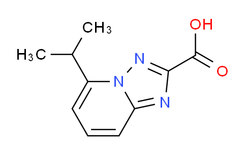 CAS No. 2060593-58-8, 5-(propan-2-yl)-[1,2,4]triazolo[1,5-a]pyridine-2-carboxylic acid