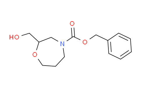 CAS No. 1256633-21-2, Benzyl 2-(hydroxymethyl)-1,4-oxazepane-4-carboxylate