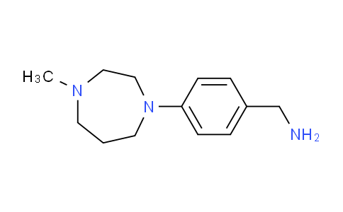 CAS No. 448934-01-8, (4-(4-methyl-1,4-diazepan-1-yl)phenyl)methanamine