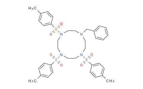 CAS No. 112193-80-3, 1-benzyl-4,7,10-tritosyl-1,4,7,10-tetraazacyclododecane