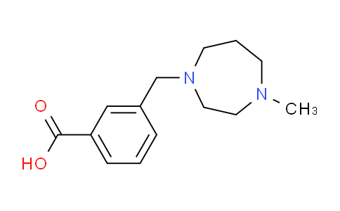 CAS No. 885277-07-6, 3-(4-Methyl-[1,4]diazepan-1-ylmethyl)-benzoic acid