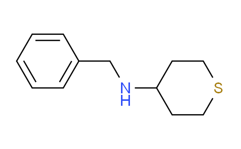 CAS No. 887978-08-7, N-Benzyltetrahydro-2H-thiopyran-4-amine
