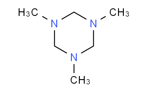 CAS No. 108-74-7, 1,3,5-Trimethylhexahydro-1,3,5-triazine