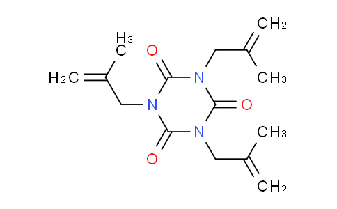 CAS No. 6291-95-8, 1,3,5-Tris(2-methylallyl)-1,3,5-triazinane-2,4,6-trione