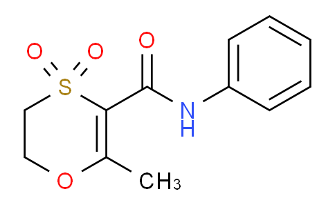 CAS No. 5259-88-1, 2-methyl-N-phenyl-5,6-dihydro-1,4-oxathiine-3-carboxamide 4,4-dioxide