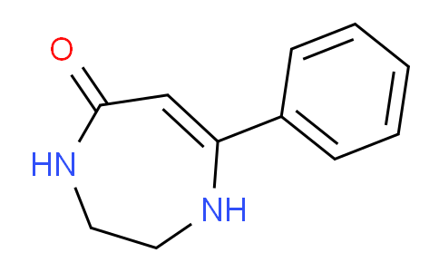 CAS No. 57552-95-1, 7-Phenyl-2,3,4,5-tetrahydro-1H-1,4-diazepin-5-one