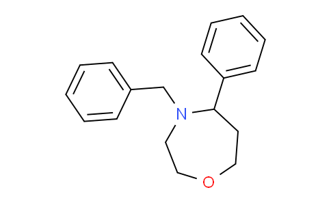 CAS No. 1246455-97-9, 4-benzyl-5-phenyl-1,4-oxazepane