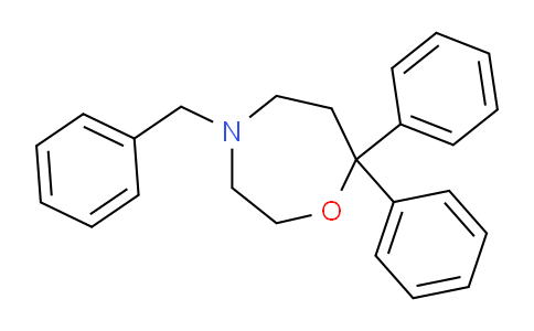CAS No. 60162-88-1, 4-benzyl-7,7-diphenyl-1,4-oxazepane