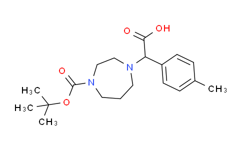 CAS No. 885275-67-2, 1-Boc-4-(carboxy-p-tolyl-methyl)-[1,4]diazepane