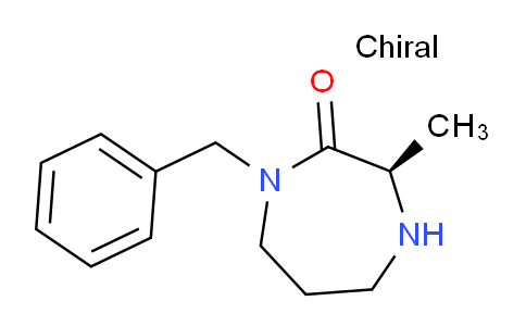 CAS No. 1344017-37-3, (R)-1-benzyl-3-methyl-1,4-diazepan-2-one