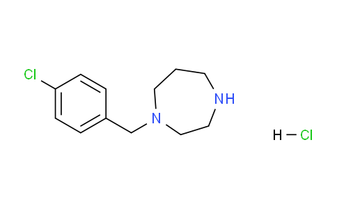 CAS No. 1353965-50-0, 1-(4-Chlorobenzyl)-1,4-diazepane hydrochloride
