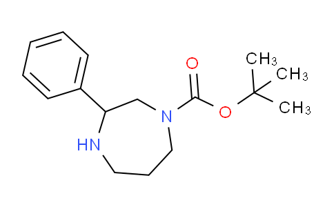 CAS No. 1211596-44-9, tert-butyl 3-phenyl-1,4-diazepane-1-carboxylate