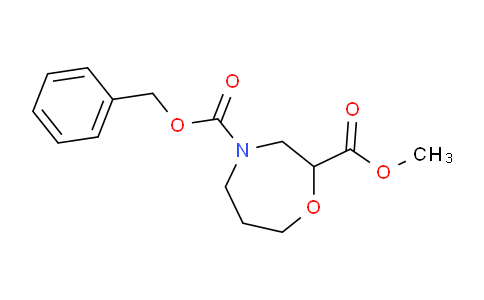 CAS No. 1226776-84-6, 4-Benzyl 2-methyl 1,4-oxazepane-2,4-dicarboxylate