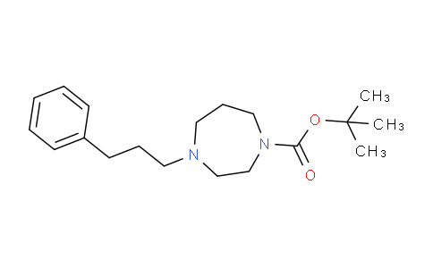 CAS No. 198895-74-8, tert-butyl 4-(3-phenylpropyl)-1,4-diazepane-1-carboxylate