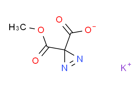CAS No. 76429-92-0, potassium 3-(methoxycarbonyl)-3H-diazirine-3-carboxylate
