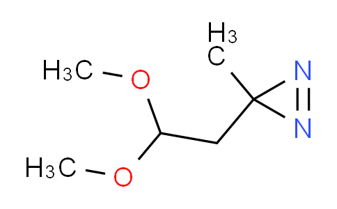 CAS No. 25055-98-5, 3-(2,2-dimethoxyethyl)-3-methyl-3H-diazirine