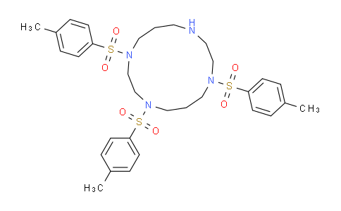 CAS No. 104395-69-9, 1,4,8-tritosyl-1,4,8,11-tetraazacyclotetradecane