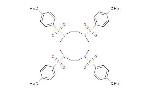 CAS No. 52667-88-6, 1,4,7,10-tetratosyl-1,4,7,10-tetraazacyclododecane