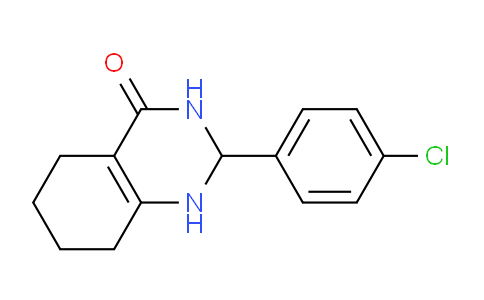 CAS No. 62582-89-2, 2-(4-Chlorophenyl)-2,3,5,6,7,8-hexahydroquinazolin-4(1H)-one
